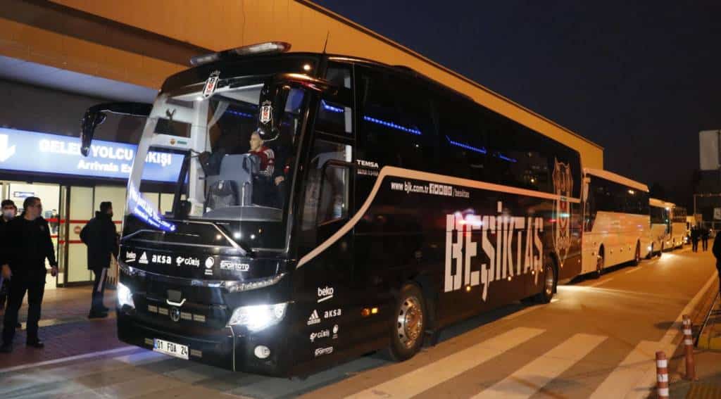 Besiktas mit sechs Ausfällen nach Adana