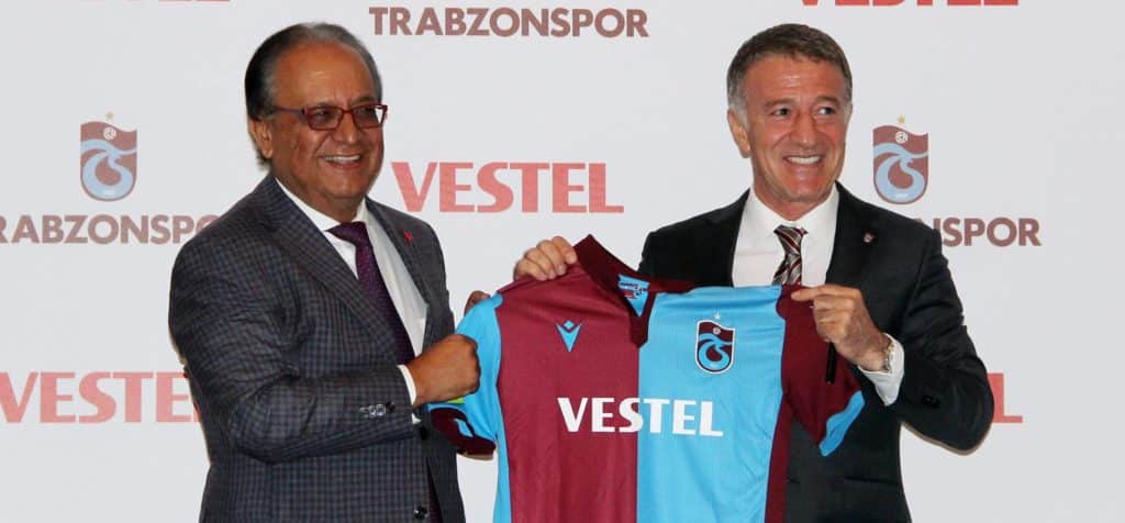 Trabzonspor verlängert mit Trikot-Hauptsponsor Vestel