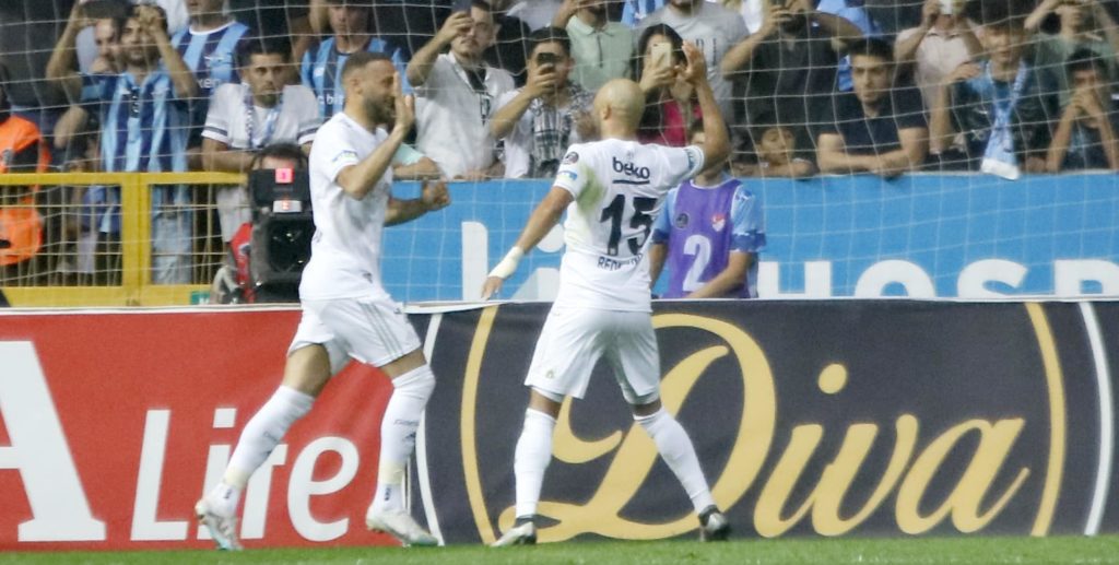 Besiktas dreht Rückstand und gewinnt 4:1 in Adana – Aboubakar nicht zu stoppen