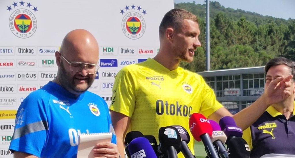 Edin Dzeko: „Bin hier um mit Fenerbahce Meister zu werden“
