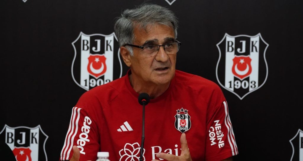 Besiktas-Trainer Senol Günes spricht über Duell mit Tirana und gibt Update zu Ghezzal und Tosun