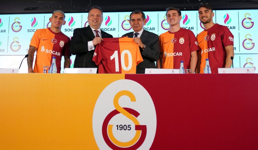 Mit Sponsor SOCAR im Europapokal: Galatasaray-Klubchef Özbek möchte Supercup gegen Fenerbahce in Baku austragen