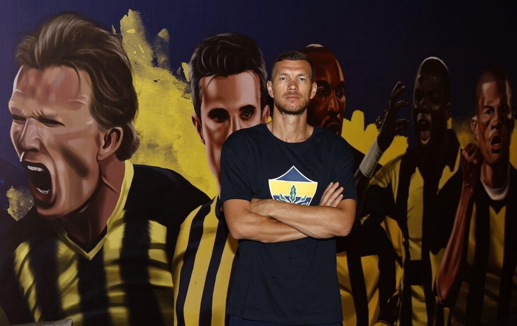 Edin Dzeko: „Hoffe, dass ich als Kapitän einen Titel für Fenerbahce gewinnen kann“