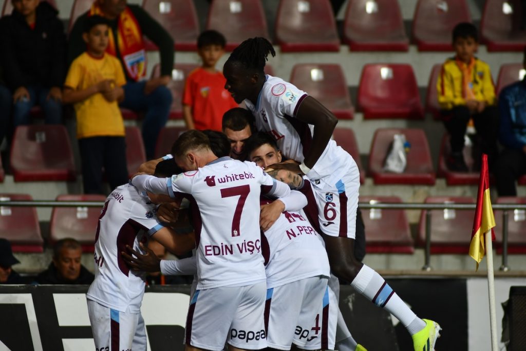 Trabzonspor gewinnt 2:1 in Kayseri und festigt Platz drei