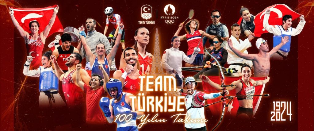 Die Türkei wird mit 102 Athleten an den Olympischen Spielen 2024 in Paris teilnehmen