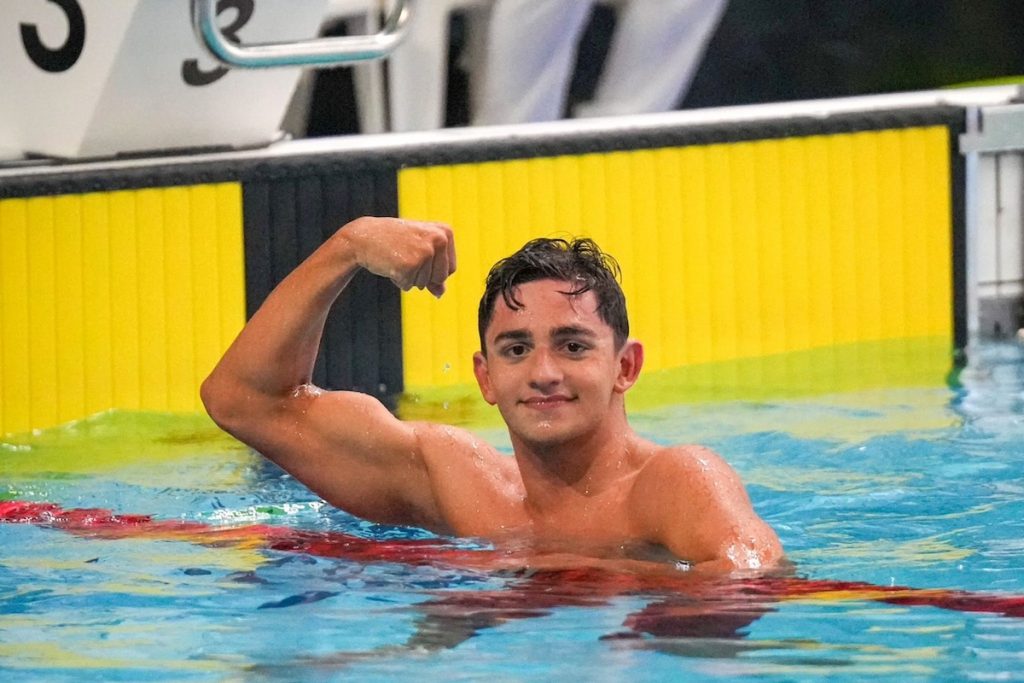 Schwimmen: Emir Batur Albayrak, der Stolz von Antalya, bei den Olympischen Spielen