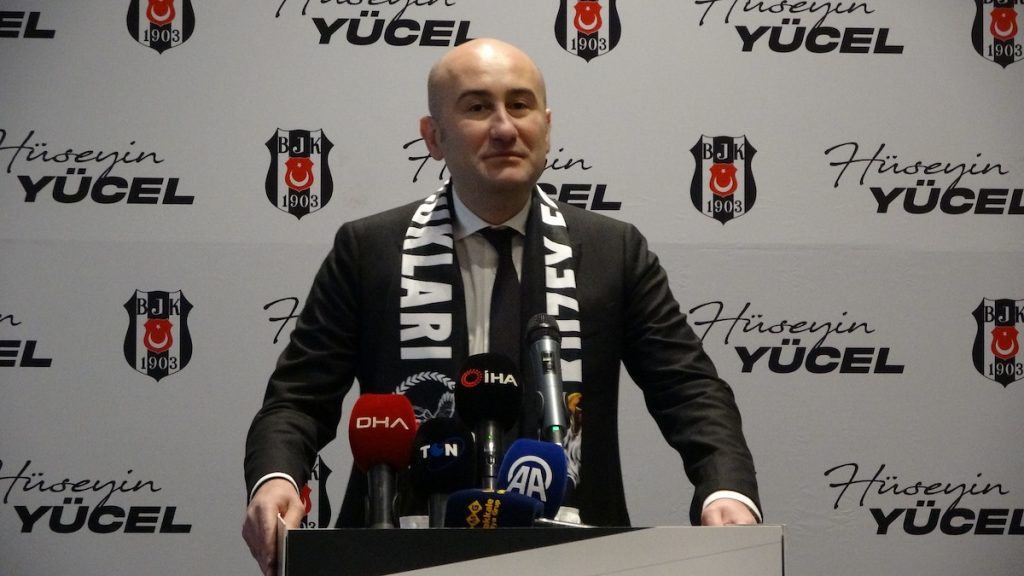 Besiktas-Präsidentschaftskandidat Yücel verspricht elf Sponsordeals und 85 Millionen Dollar