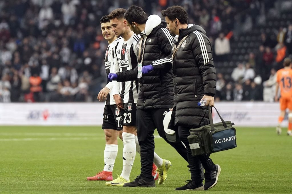 Besiktas meldet Verletzung von Ernest Muci