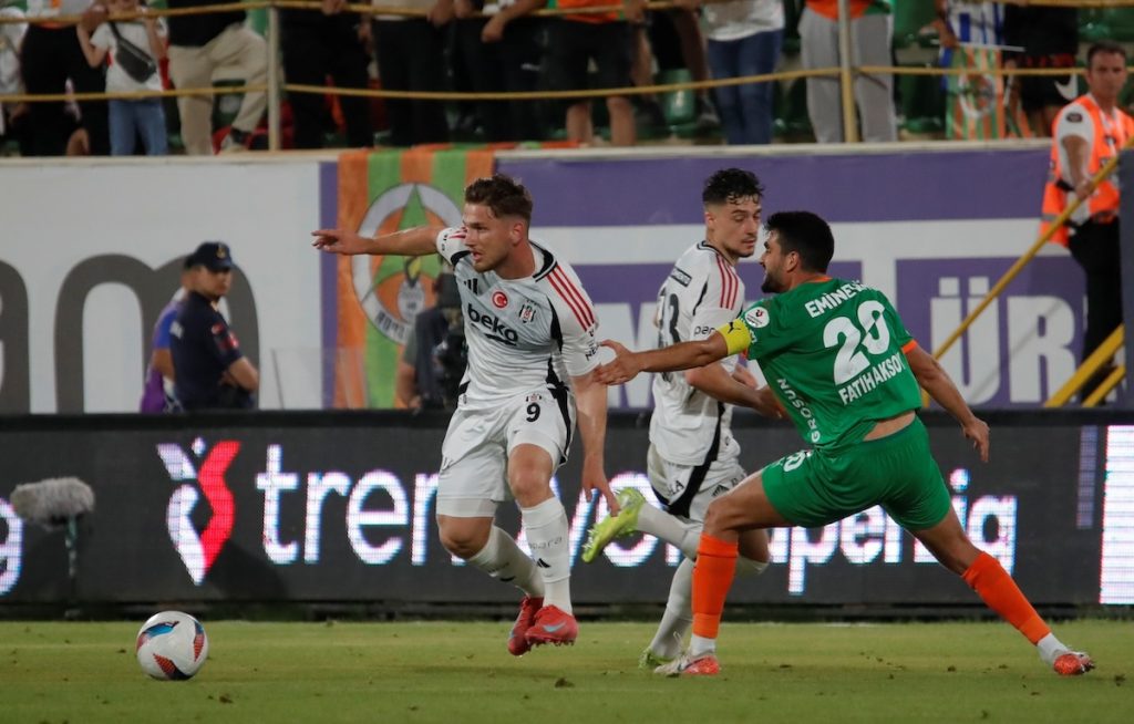 Nur 1:1 – Besiktas patzt in Alanya und verliert Platz drei wieder an Samsun