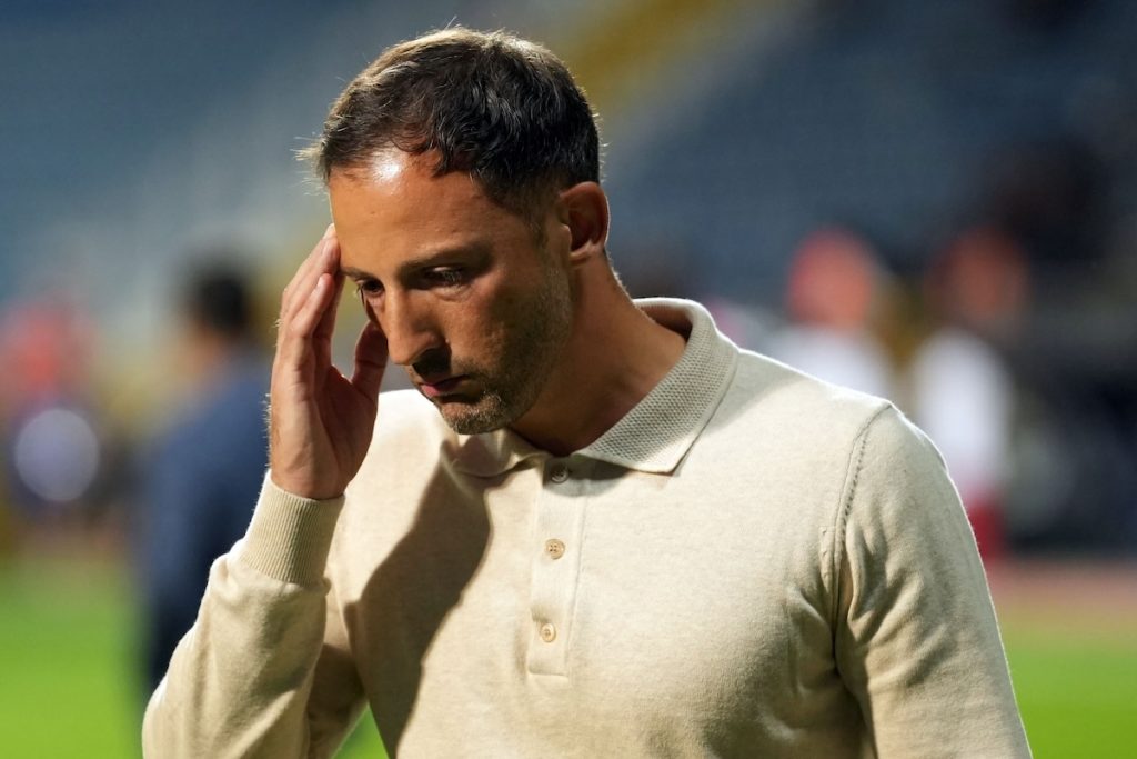 Domenico Tedesco: „Dieses Remis ist für mich nichts anderes als eine Niederlage“