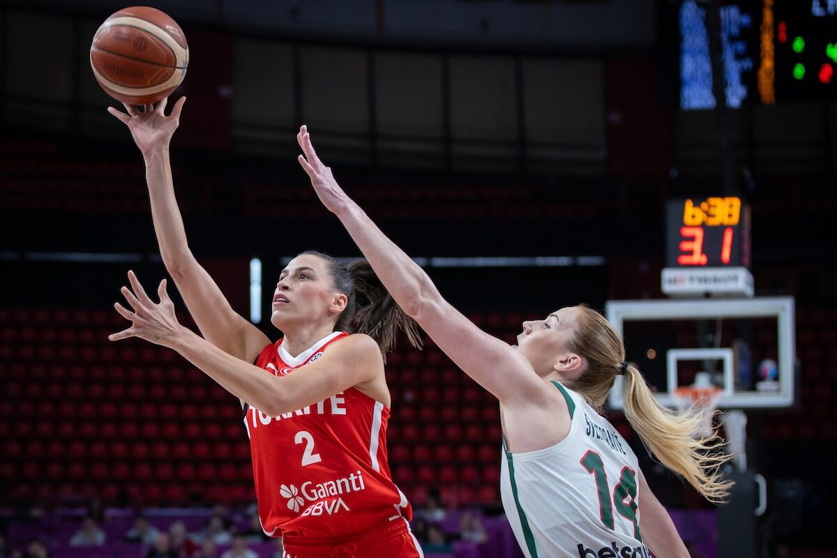 Frauen Basketball Nationalmannschaft nimmt wichtigen Wurf
