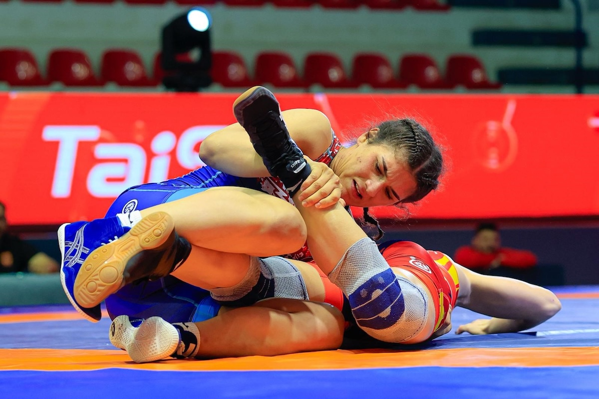 Nesrin Bas wird Europameisterin im Ringen