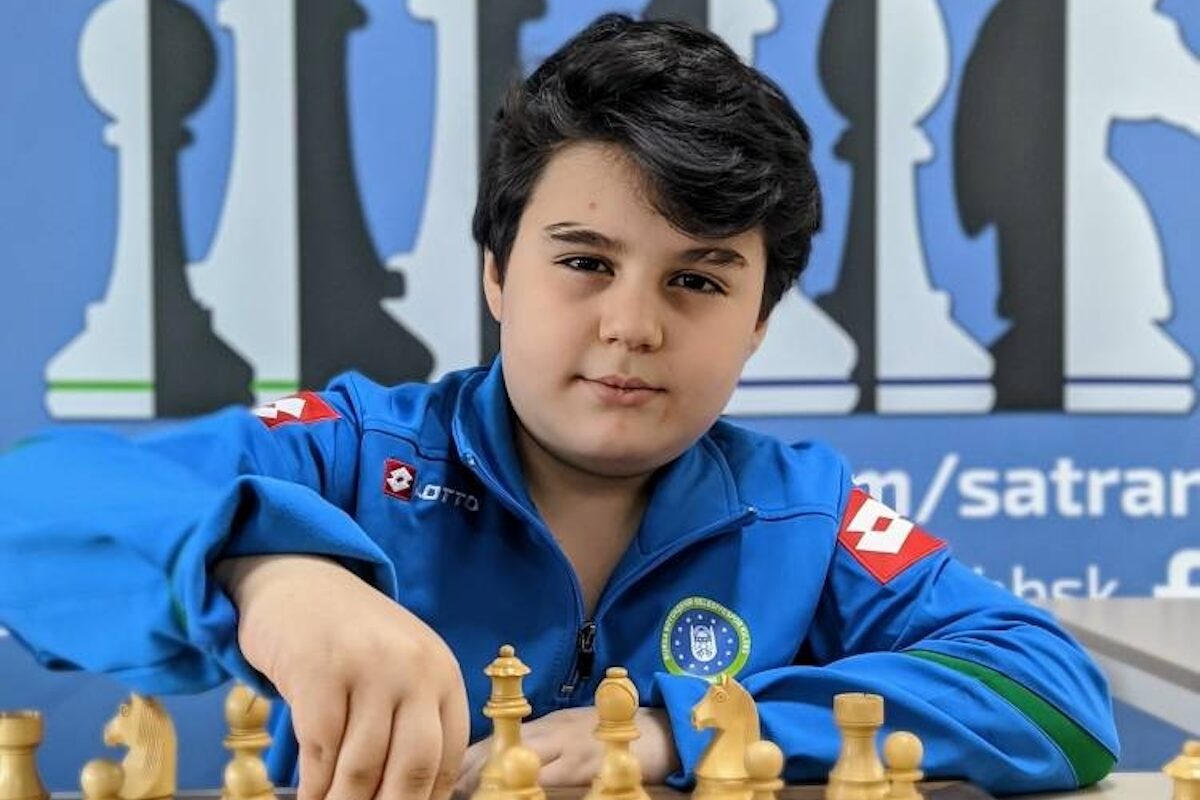 Das türkische Schach-Supertalent Yagiz Kaan Erdogmus
