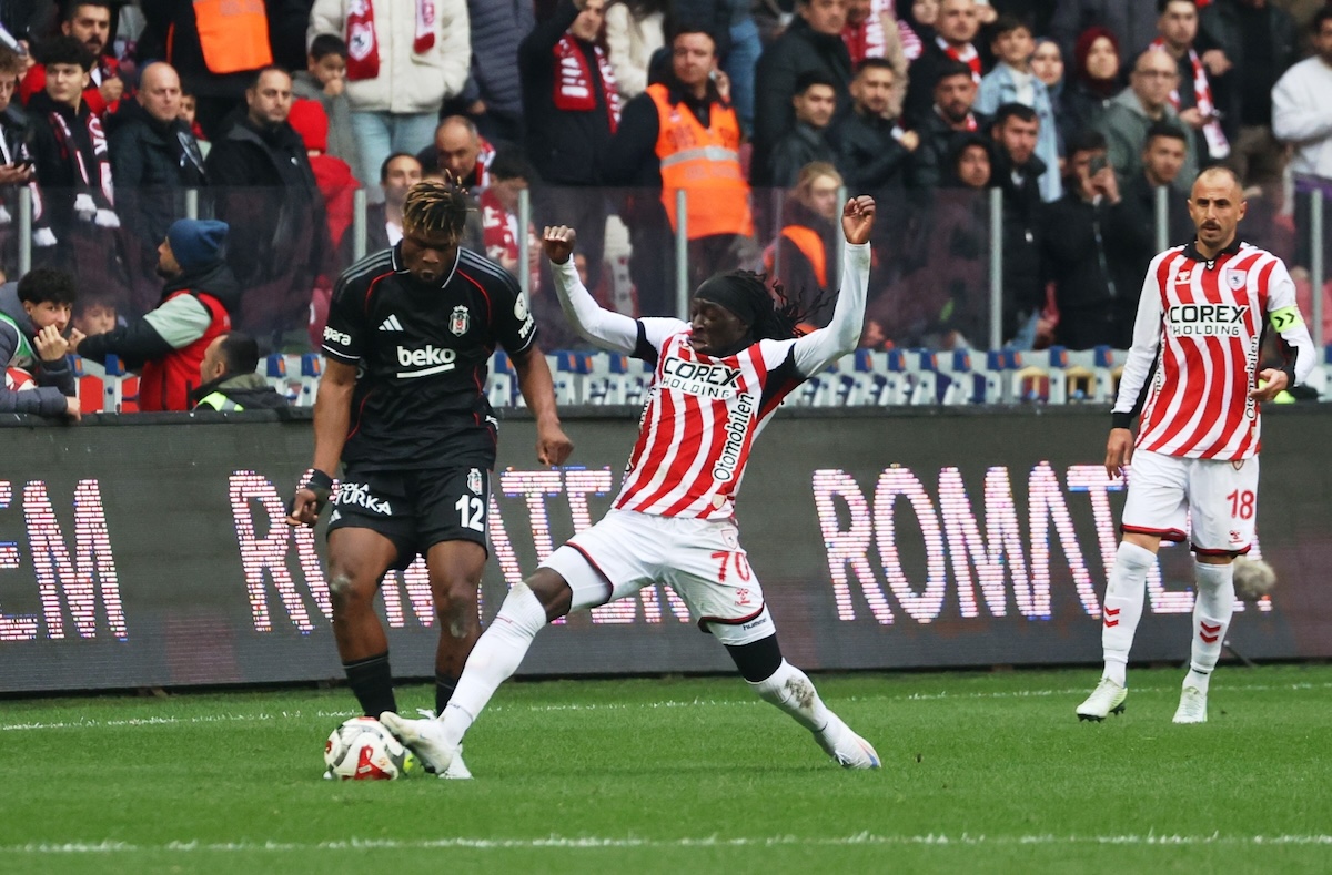 Emmanuel Agbadou für Besiktas gegen Samsunspor