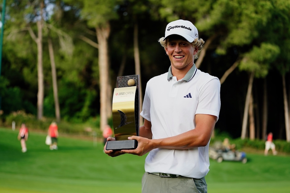 Martin Couvra der letztjährige Turkish Airlines Open-Sieger und Rookie of the Year