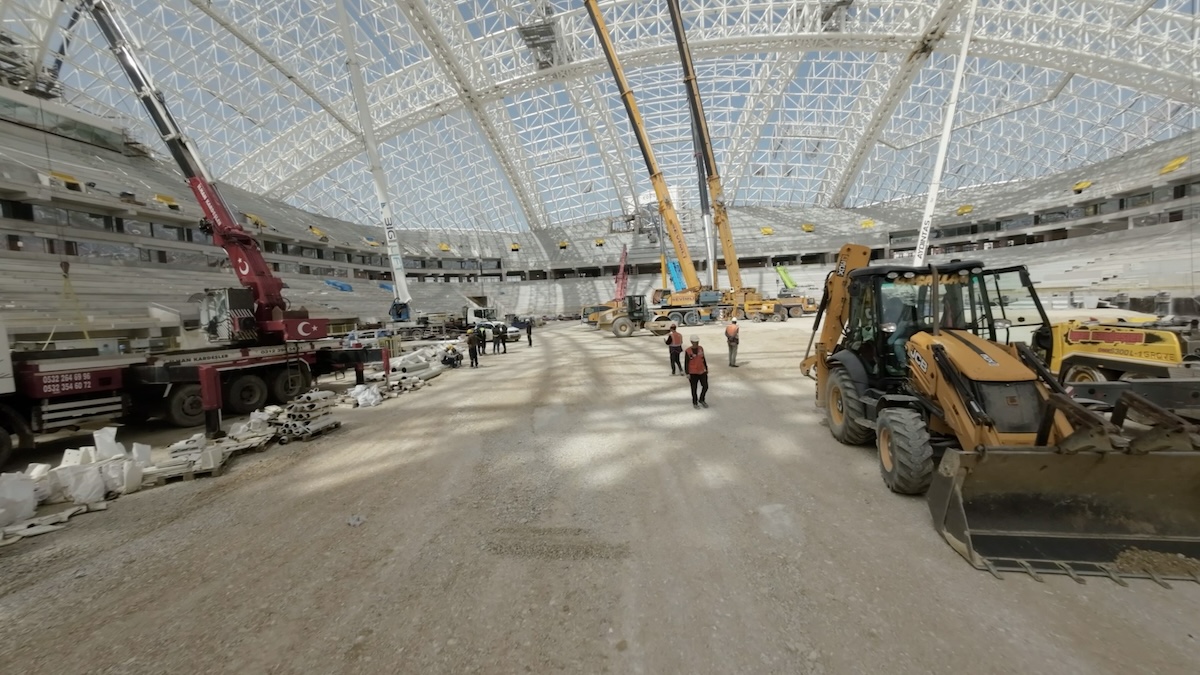 Architektonisches Meisterwerk in der Hauptstadt: Neue Bilder enthüllen das gigantische Fußball-Stadion von Ankara mit weltweitem Seltenheitswert!