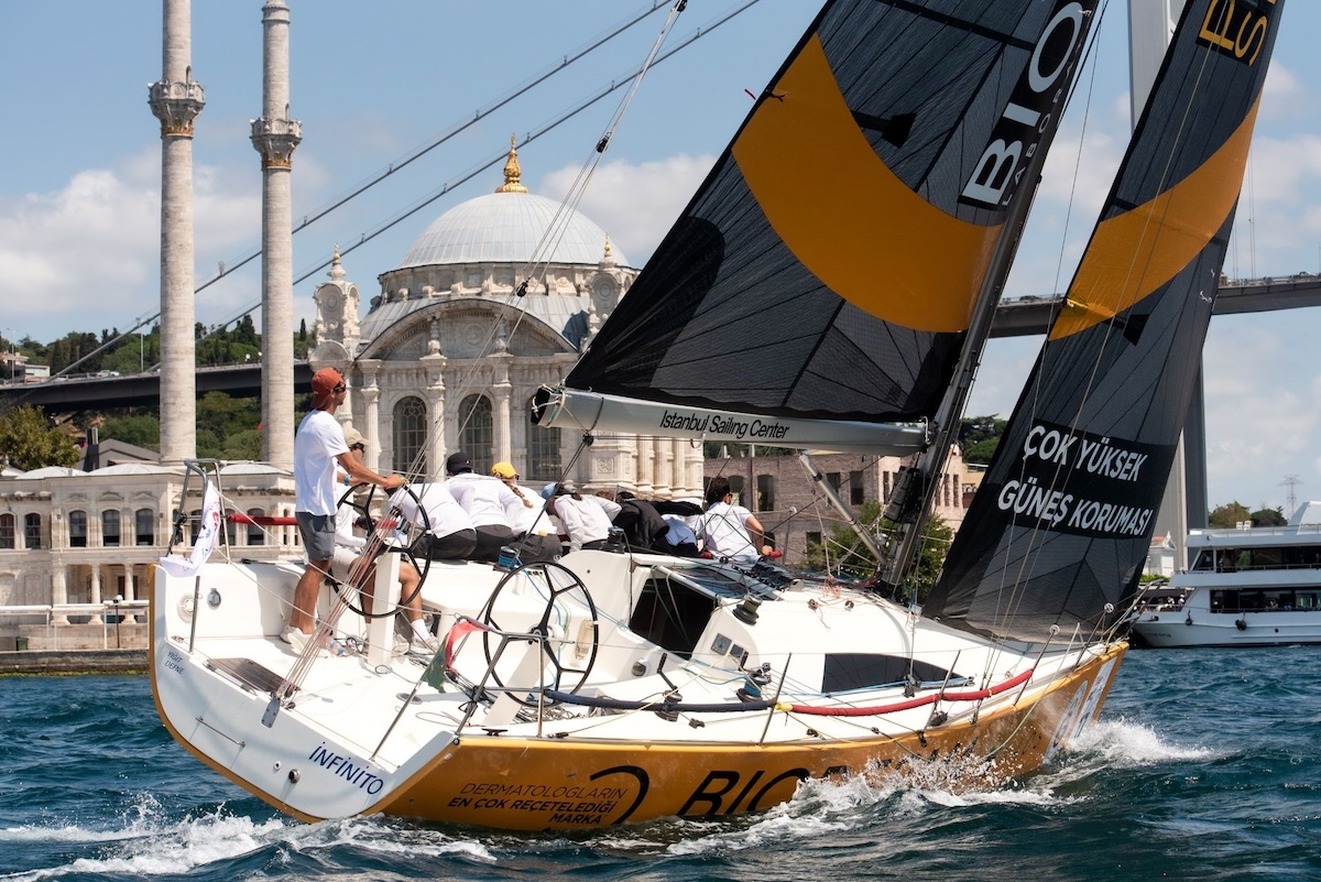 Segelsport-Highlight in Istanbul: Nautique Yachting gewinnt J70-Etappe der Olympos Regatta