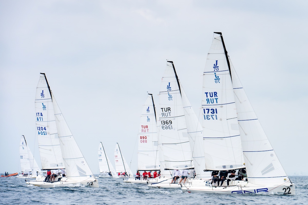 Segelsport-Highlight in Istanbul: Nautique Yachting gewinnt J70-Etappe der Olympos Regatta