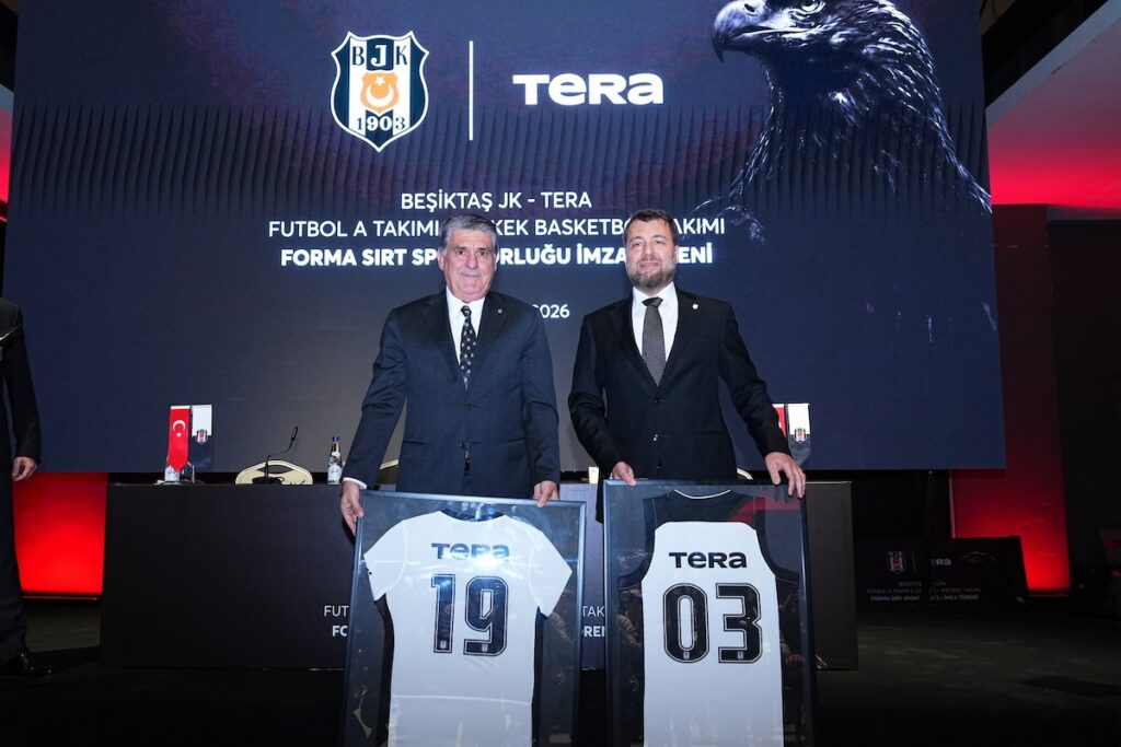 Starker Sponsor-Deal für Besiktas: Tera Yatirim wird Trikotsponsor in Fußball und Euroleague