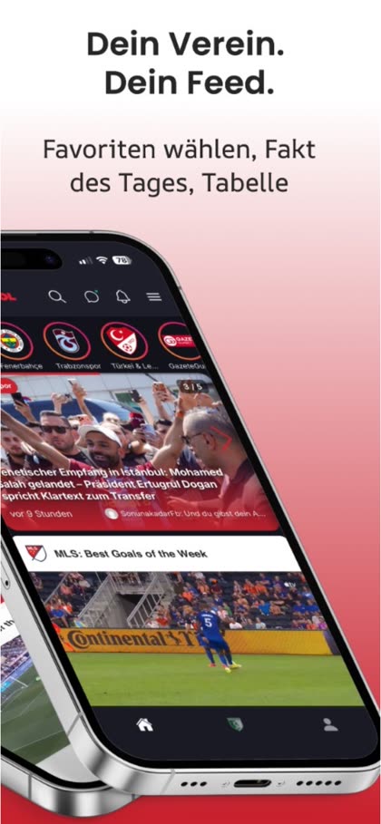 Mehr als Fußball. Mehr als News. Deine Türkei in einer App: Die neue GazeteFutbol-App ist da