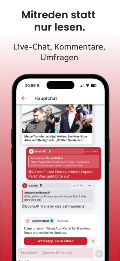 Mehr als Fußball. Mehr als News. Deine Türkei in einer App: Die neue GazeteFutbol-App ist da