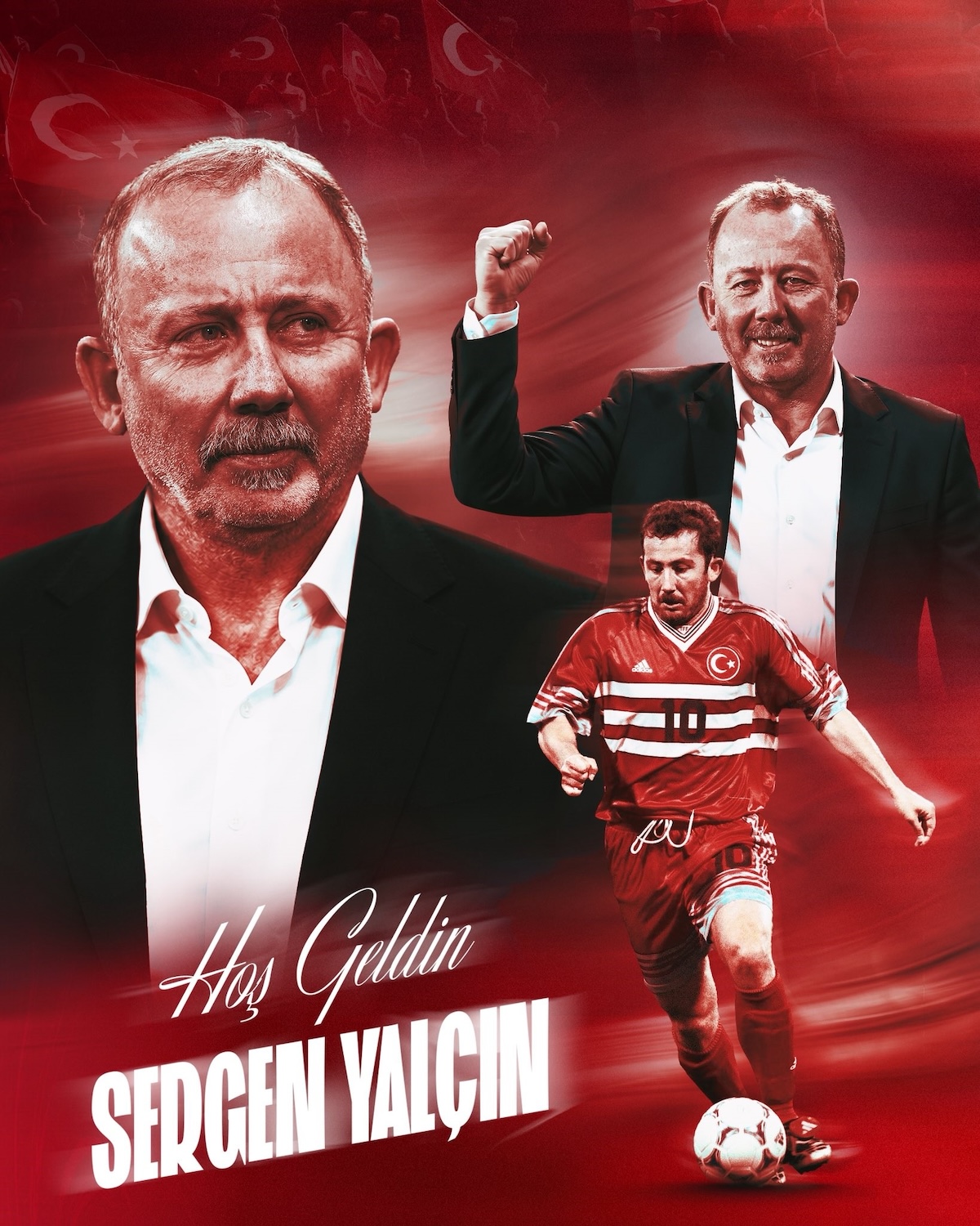 Offizielle TFF-Entscheidung: Sergen Yalcin wird 48. Nationaltrainer der Türkei – Anthony Taylor leitet Schiedsrichter