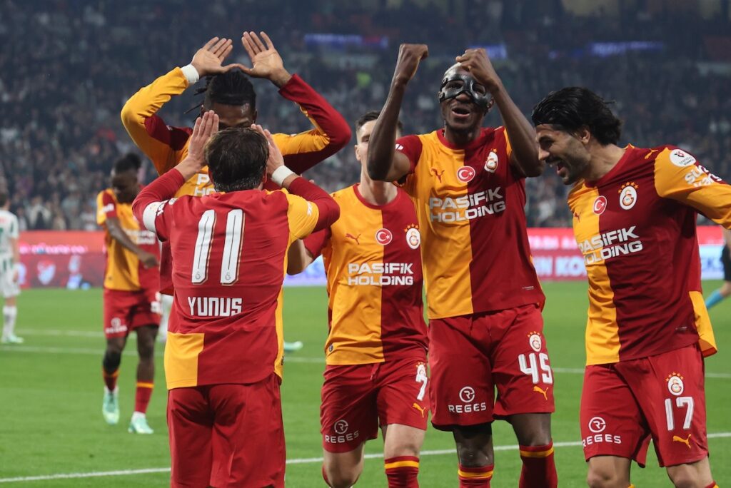 Galatasaray fährt 4:0-Kantersieg in Konya ein und setzt Tabellenführung souverän fort
