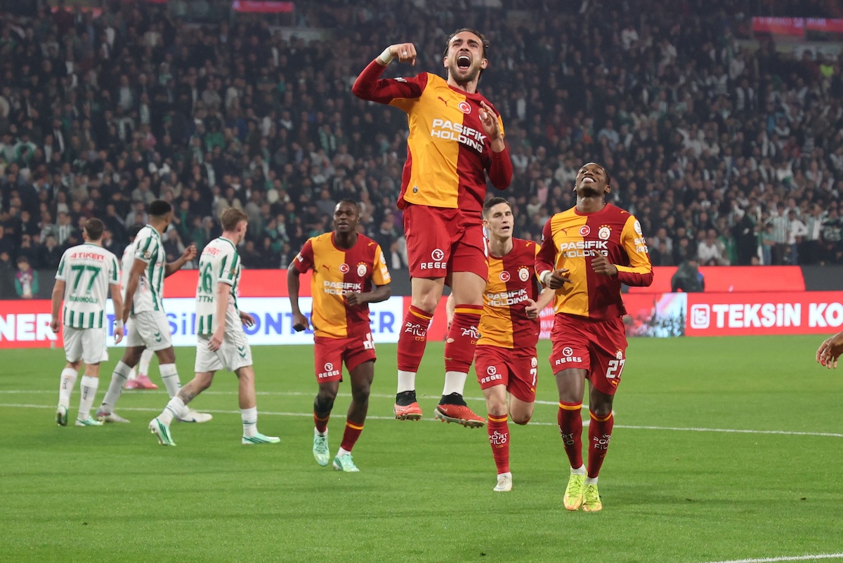 Galatasaray fährt 4:0-Kantersieg in Konya ein und setzt Tabellenführung souverän fort
